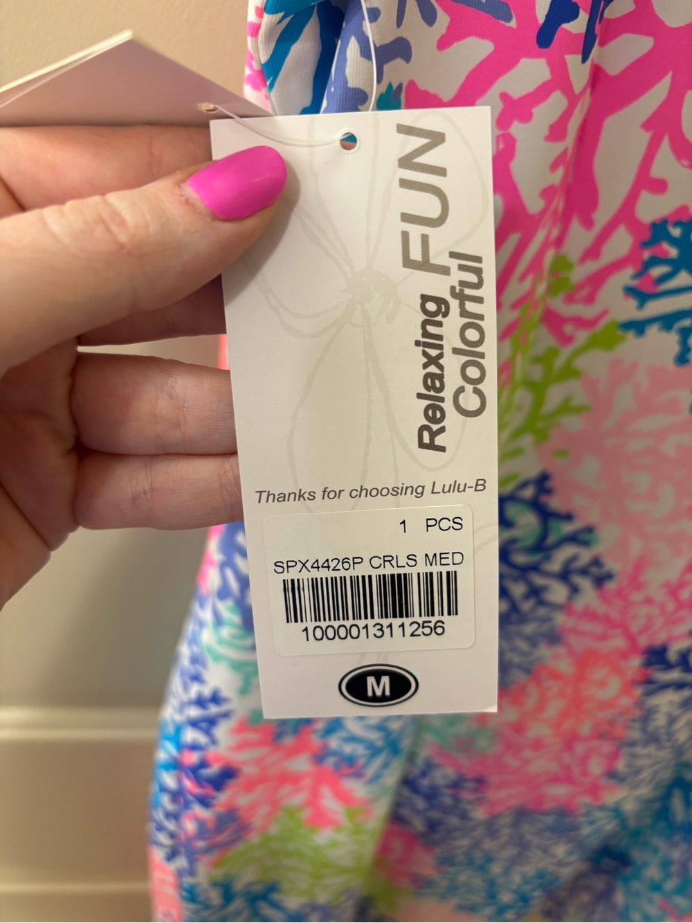 Lulu-B coral dress M NWT - Picture 4 of 5